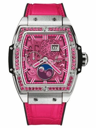 AAA Replica Hublot Spirit Of Big Bang Moonphase Titanium Pink Watch 647.NX.7371.LR.1233